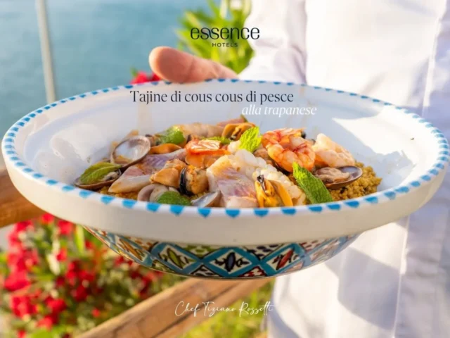Cous cous di pesce alla trapanese dello chef Tiziano Rossetti